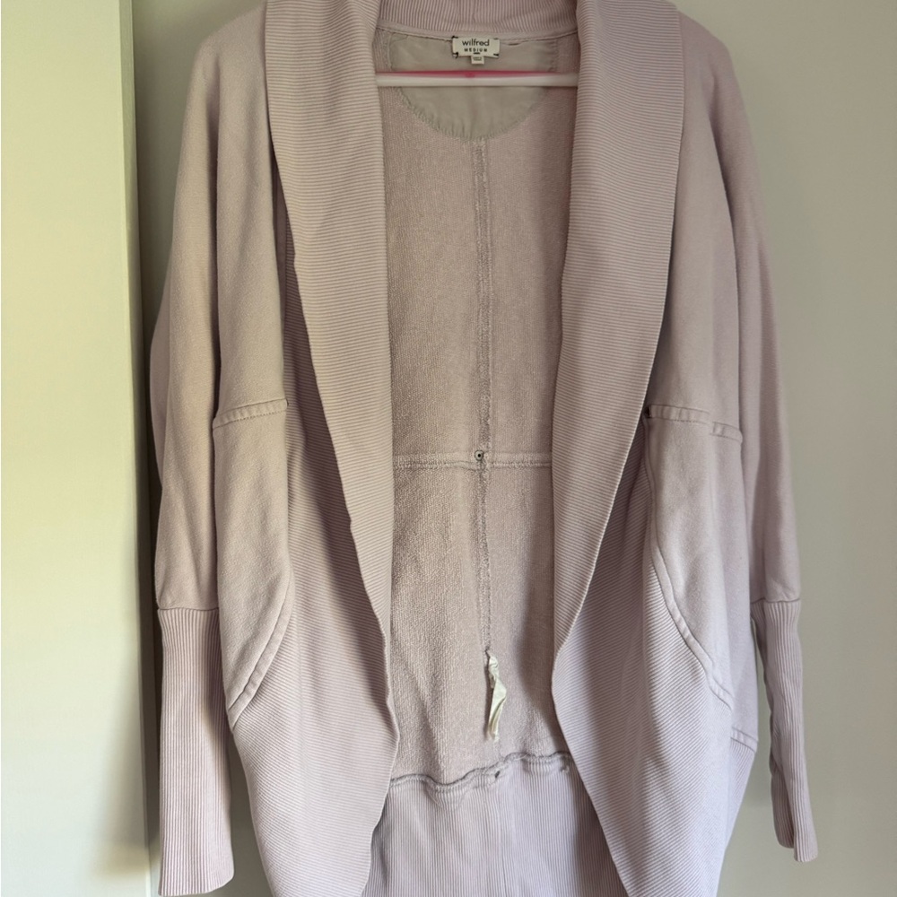 Wilfred Light Purple Open Cardigan